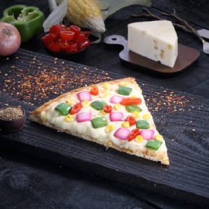 Garden veg pizza wedge