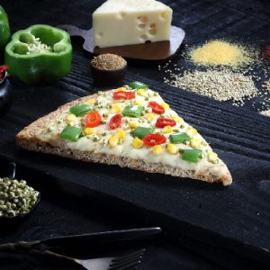 King of whole grains pizza wedge